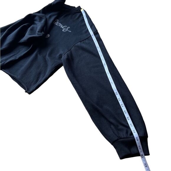 The Rolling Stones santa hat cropped sweatshirt black size XXL - Picture 11 of 12